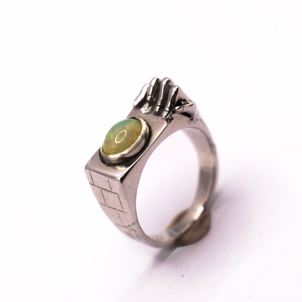 Anillo Sello Mano