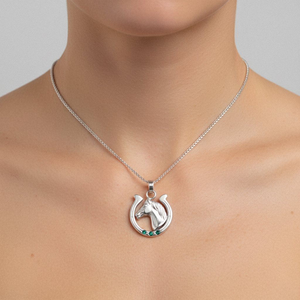 Colgante Herradura con Caballo - Imagen 3